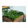 Rectangular Raised Bed with Shelf - Image 2