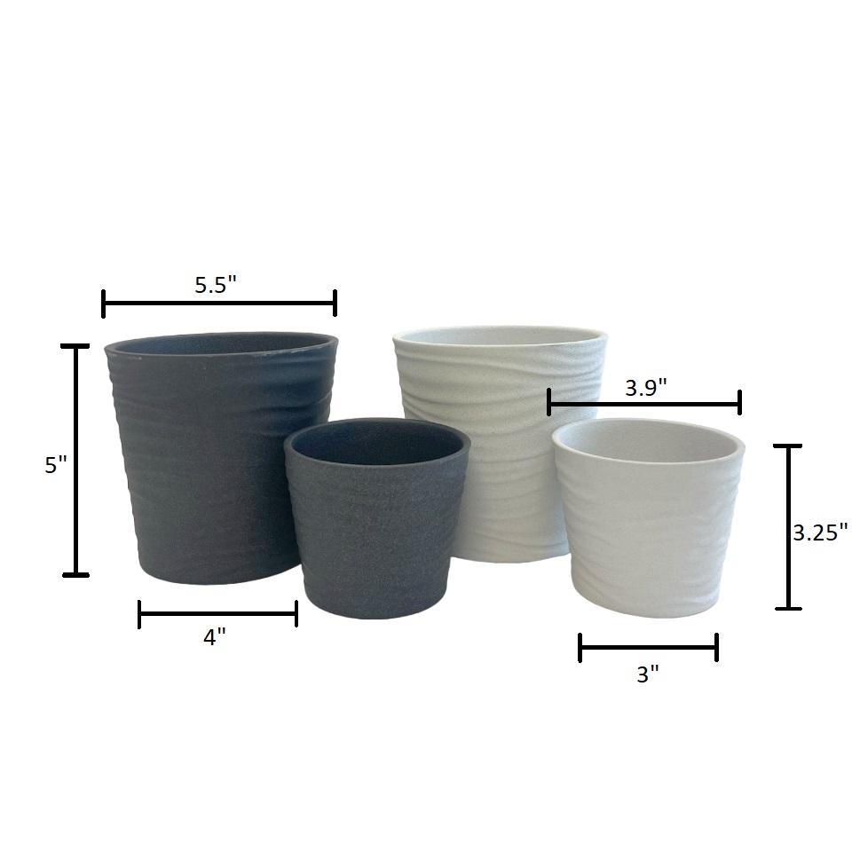 Sonora 4-Piece Indoor Ceramic Pottery Set - Image 6