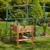 Square Raised Bed with Shelf - Image 5