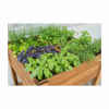 Square Raised Bed with Shelf - Image 3