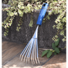Stainless Steel Hand  Rake with TPR Handle - Image 2