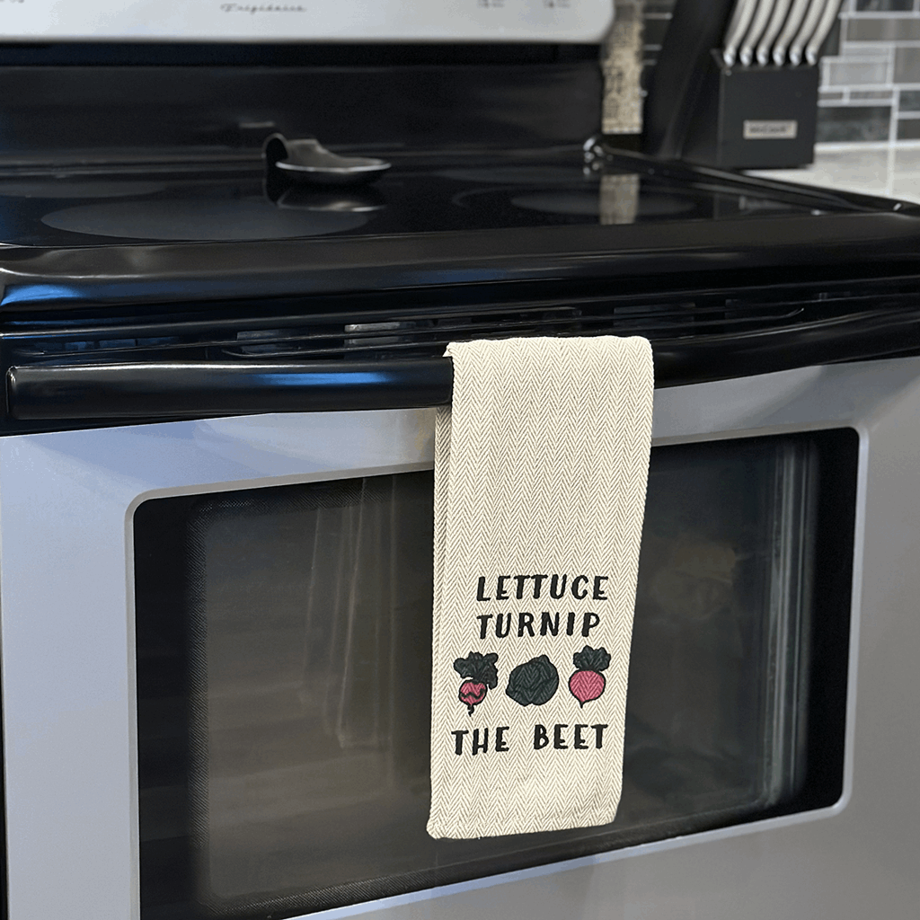 Tea Towel - Lettuce Turnip the Beet - Image 3