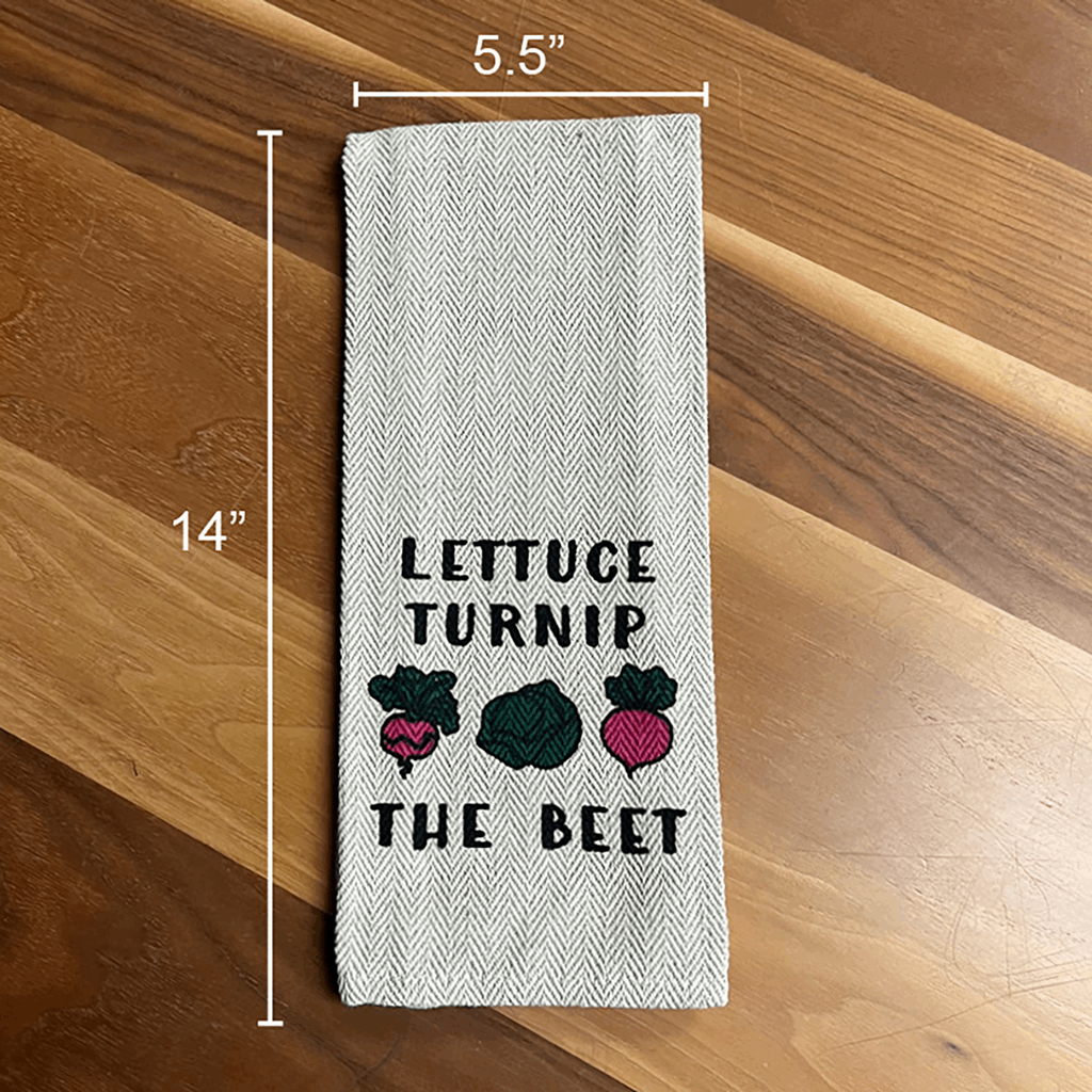 Tea Towel - Lettuce Turnip the Beet - Image 5