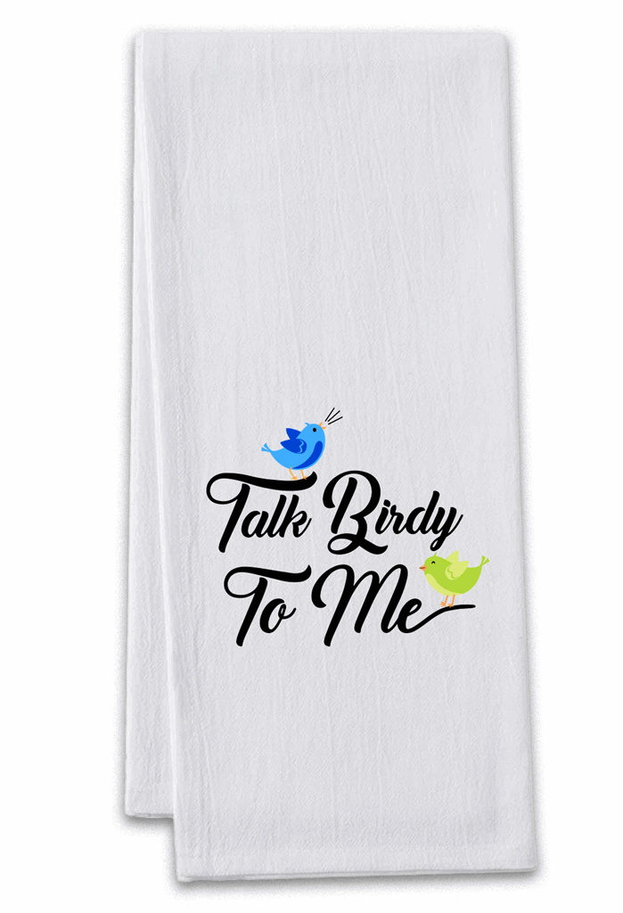 Tea Towel - Talk Birdy to me